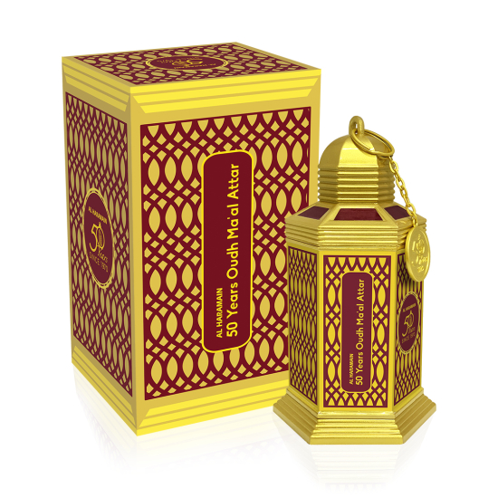 Al Haramain 50years Oudh Ma Al Attar 90gms
