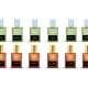 Arabian Eagle Concentrated Perfumes 22ml*12Pcs Set For Unisex