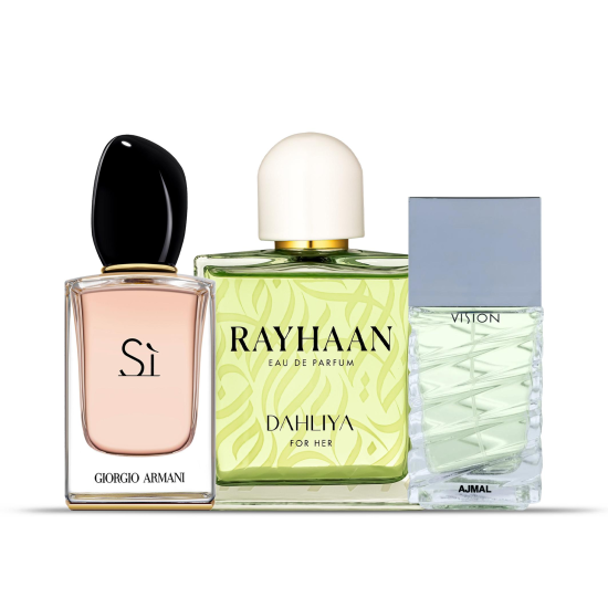 Armani Si L + Rayhaan Dahliya+ Ajmal Vision M