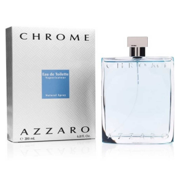Azzaro Chrome For Men Eau De Toilette 200ML Azzaro Chrome For Men Eau De Toilette 200ML