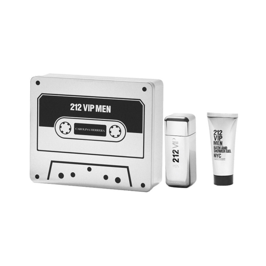 Carolina Herrera 212 Vip Men Eau De Toilette 100ml Set