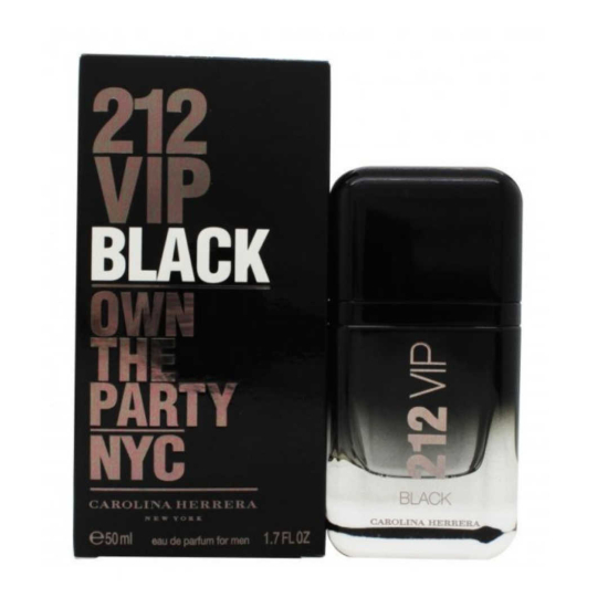 Carolina Herrera 212 VIP Black Men Eau De Parfum 50ML