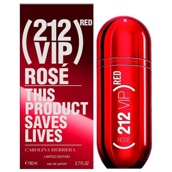 CH 212 Vip Rose Red Limited Edition for Women Eau De Parfum 80ML