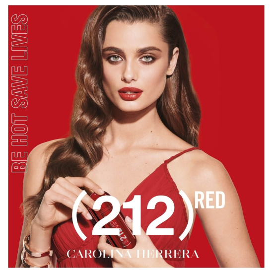CH 212 Vip Rose Red Limited Edition for Women Eau De Parfum 80ML