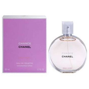 Chanel Chance Eau Vive For Women Eau De Toilette 50ML Chanel Chance Eau Vive For Women Eau De Toilette 50ML