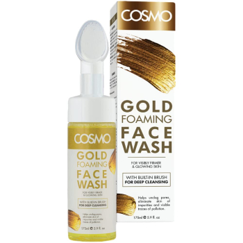 Cosmo Skin Care Gold Foaming Face Wash For Deep Cleansing 175ML Cosmo Skin Care Gold Foaming Face Wash For Deep Cleansing 175ML