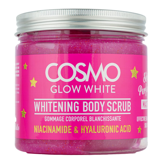 Cosmo Glow White Whitening Body Scrub For Unisex 475ML