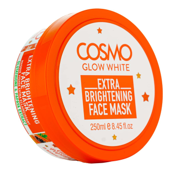 Cosmo Glow White Extra Brightening Face Mask For Unisex  250ML Cosmo Glow White Extra Brightening Face Mask For Unisex  250ML
