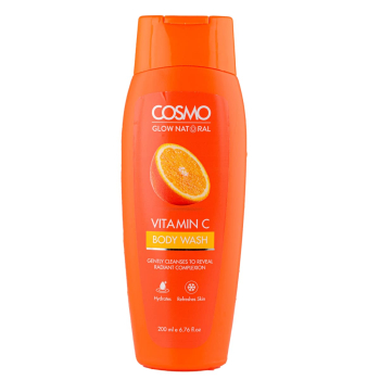 Cosmo Glow Vitamin C Shower Gel Body Wash For Unisex 50ML Cosmo Glow Vitamin C Shower Gel Body Wash For Unisex 50ML