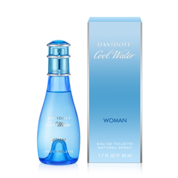 Davidoff Cool Water For Women Eau De Toilette 50ML Davidoff Cool Water For Women Eau De Toilette 50ML