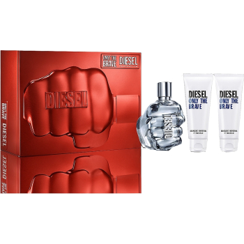 Diesel Only The Brave Set  Eau De Toilette For Men 125ML Diesel Only The Brave Set  Eau De Toilette For Men 125ML