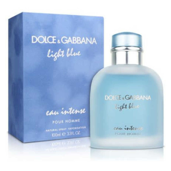 Dolce&Gabbana Light Blue Eau Intense Pour Homme For Men Eau De Parfum 100ML