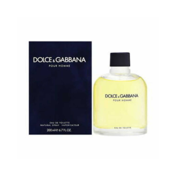 Dolce&Gabbana Pour Homme For Men Eau De Toilette 200ML Dolce&Gabbana Pour Homme For Men Eau De Toilette 200ML