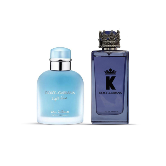 D&G Light Blue Eau Intense Pour Homme & D&G King