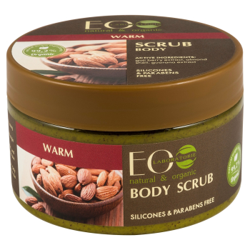 EO Laboratorie Organic Warm Sugar Body Scrub: Toning