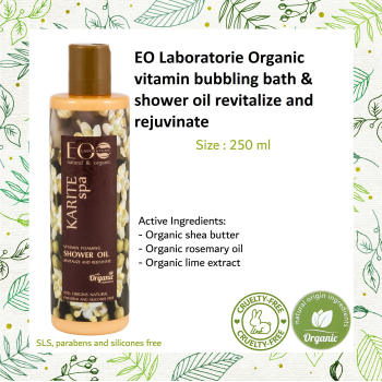 EO Laboratorie Organic Vitamin Bubbling Bath Oil: Revitalize