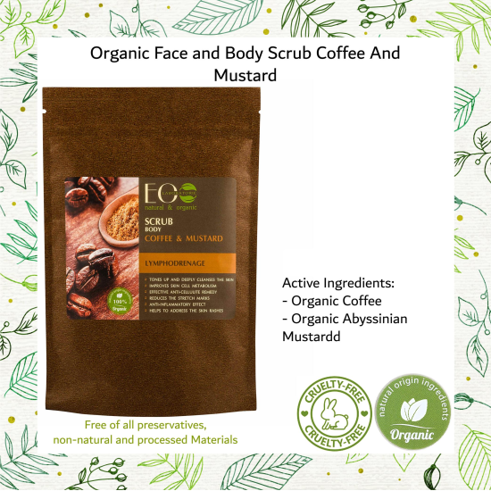 EO Laboratorie Organic Coffee Body Scrub: Fat Burning