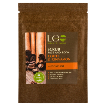 EO Laboratorie Organic Coffee & Cinnamon Face & Body Scrub