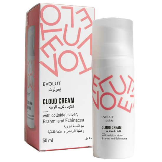 Evolut Cloud Cream (With Colloidal Silver,brahmi And Echinacea)