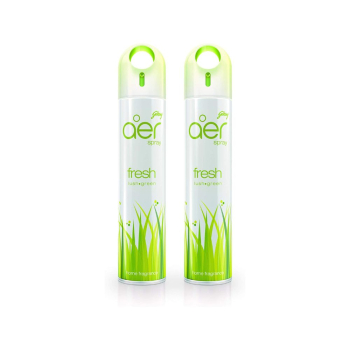 Godrej Aer Air Freshener Spray Fresh Lush Green 300ML Pack of 2