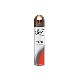 Godrej Aer Air Freshener Spray Musk After Smoke 300ML Pack of 2