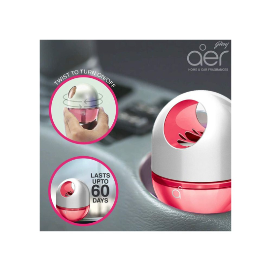 Godrej Aer Twist Car Air Freshener Musk After Smoke 45g