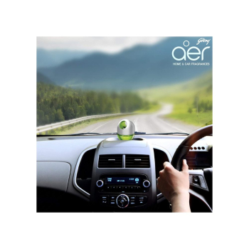 Godrej aer Twist - Car Freshener - Fresh Lush Green 45 g Godrej aer Twist - Car Freshener - Fresh Lush Green 45 g