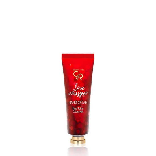 Golden Rose Love Whisper Hand Cream With Shea Butter &Cotton Milk