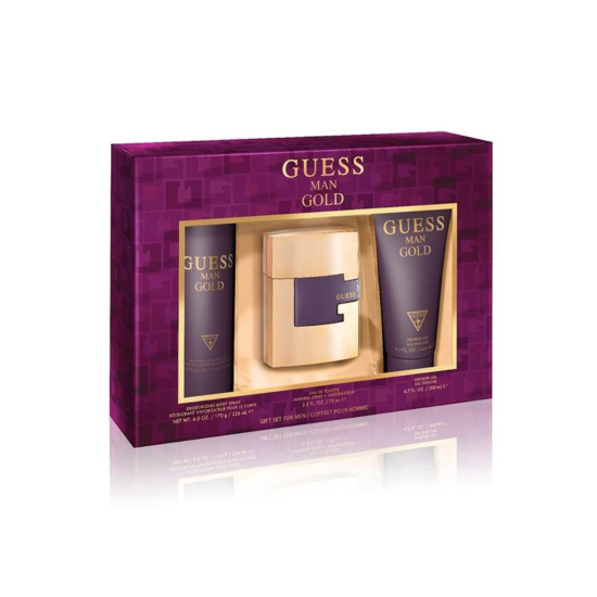 Guess Gold Eau De Toilette 75ML Set For Men
