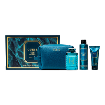 Guess Uomo Acqua For Men Eau De Toilette 100ML Set Guess Uomo Acqua For Men Eau De Toilette 100ML Set