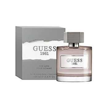 Guess 1981 Pour Homme For Men Eau De Toilette 100ML Guess 1981 Pour Homme For Men Eau De Toilette 100ML