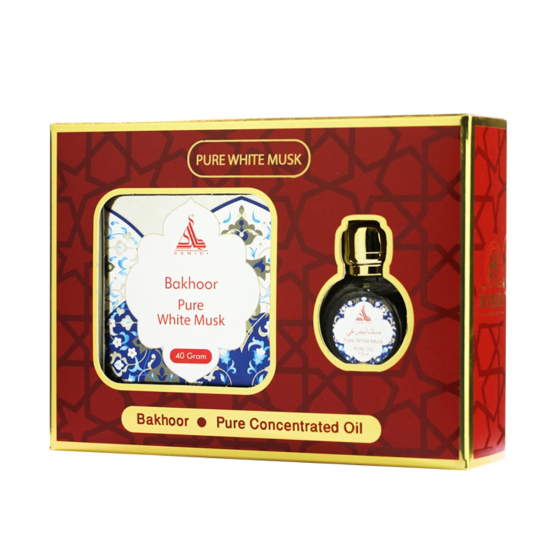 Hamidi Series Pure White Musk 2 Pieces Gift Sets