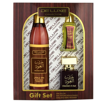 Hamidi Khashab Al Oud 3 Pieces Gift Set Hamidi Khashab Al Oud 3 Pieces Gift Set