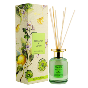 Hamidi Bergamot - Lemon Reed Diffuser 150ML Hamidi Bergamot - Lemon Reed Diffuser 150ML
