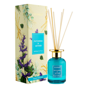 Hamidi Patchouli - Vetiver Reed Diffuser Stick Set  150ML Hamidi Patchouli - Vetiver Reed Diffuser Stick Set  150ML
