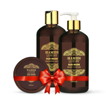 Hamidi Luxury Oud Musk 3 Pieces Gift Set Hamidi Luxury Oud Musk 3 Pieces Gift Set