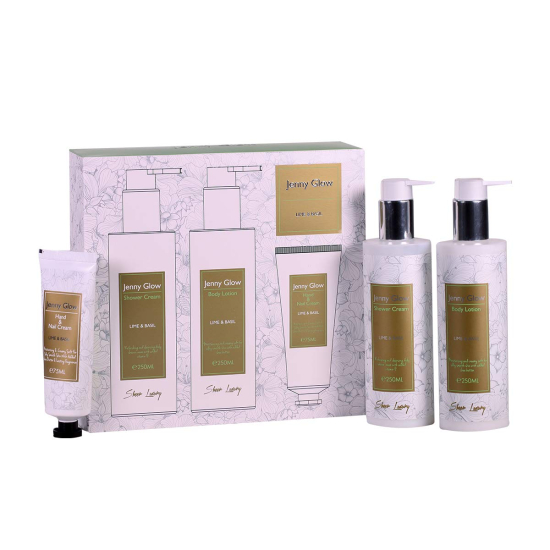 Jenny Glow Sheer Luxury Lime Basil 3 Pieces Gift Set For Unisex
