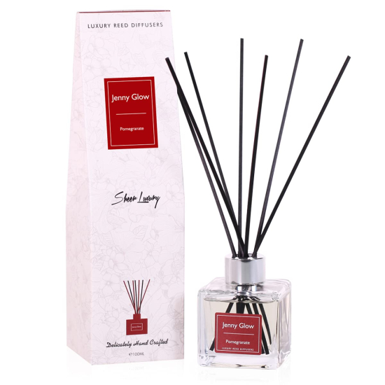 Jenny Glow Pomegranate Reed Diffuser Scented Stick Set 100ML