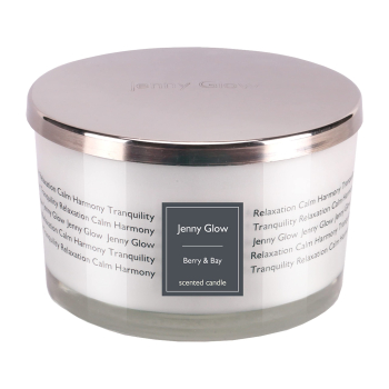 Jenny Glow Blackberry - Bay Smokeless Scented Candle 454g Jenny Glow Blackberry - Bay Smokeless Scented Candle 454g