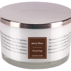 Jenny Glow Wood - Saga Smokeless Scented Candle 454g