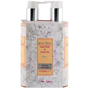 Jenny Glow Peony Hand Wash - Hand Cream Set For Unisex 250ML