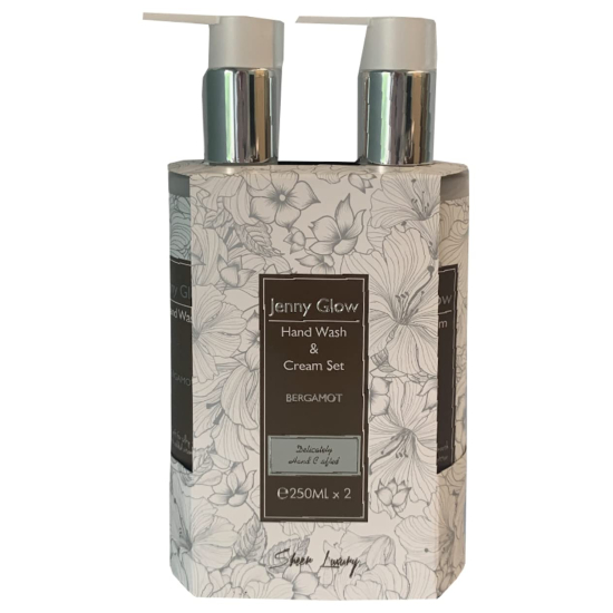Jenny Glow Bergamot Hand Wash - Hand Cream Set For Unisex 250ML