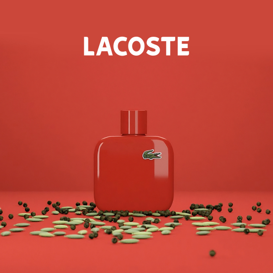 Lacoste L.12.12 Rouge For Men Eau De Toilette 100ML