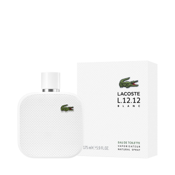 Lacoste L.12.12 Blanc For Men Eau De Toilette 175ML Lacoste L.12.12 Blanc For Men Eau De Toilette 175ML