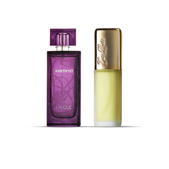 Lalique Amethyst & Estee Lauder Private Collection