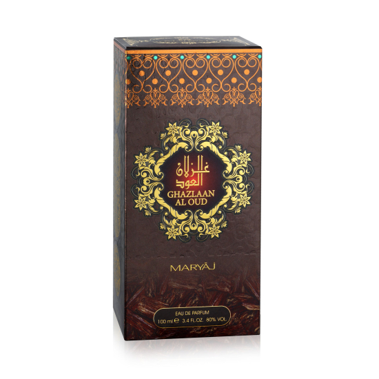 GAZLAAN AL OUD Eau De Parfum For Unisex, 100 ml