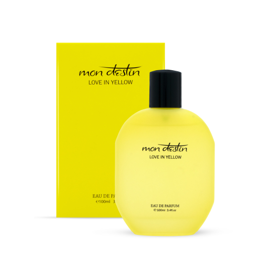 Mon Destin Love In Yellow  Eau De Parfum 100ML For Women