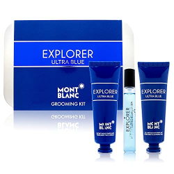 Mont Blanc Explorer Ultra Blue Collection 3Pcs 7.5ML Mini Set