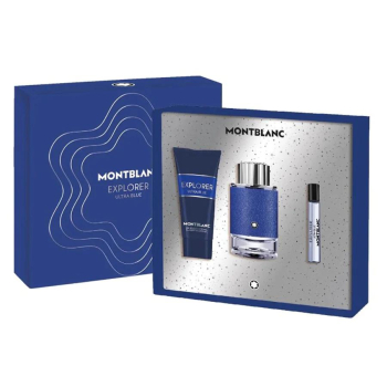 Mont Blanc Explorer Ultra Blue Eau De Parfum 100ML Set For Men Mont Blanc Explorer Ultra Blue Eau De Parfum 100ML Set For Men