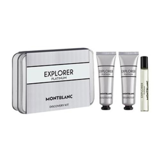 Mont Blanc Explorer Platinum Collection 3Pcs 7.5ML Mini Set